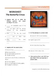 Butterfly Circus: Present Simple