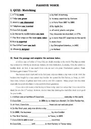 English Worksheet: Passive Voice Exercises