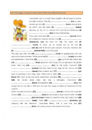 English Worksheet: All Tenses (2)