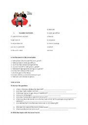 English Worksheet: HIMYM s2e11-Christmas episode with tasks