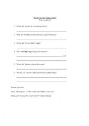 English Worksheet: The Northern Ireland 