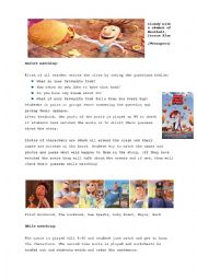 Lesson Plan of Movie (Cloudy with a Chance of Meatball)