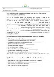 English Worksheet: present simple 