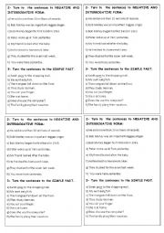 English Worksheet: Simple Past