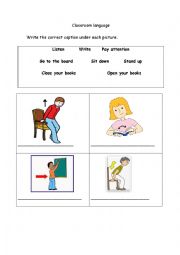 Classroom language