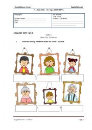 English Worksheet: on a picnic