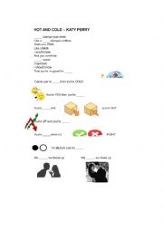 English Worksheet: katy perry