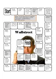 English Worksheet: Board Game Wallstreet 1987