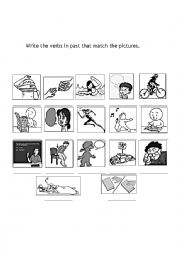 Simple Past Verbs Test