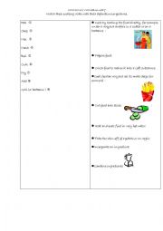 English Worksheet: Cooking vocabulary