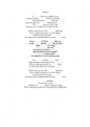 English Worksheet: Adele