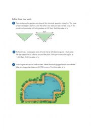 English Worksheet: Two Step Equations