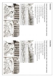 English Worksheet: Picture Story