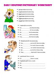 English Worksheet: Simple Present Handouts