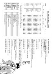 Song Worksheet - We Will Rock You