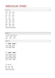 IRREGULAR VERBS