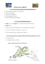 English Worksheet: Tintagel Castle: A webquest