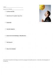 English Worksheet: House MD Worksheet