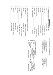 English Worksheet: Superlative and comparative