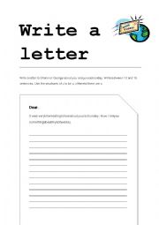 write a letter