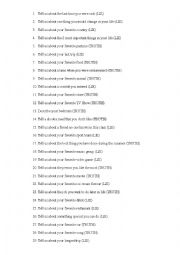 English Worksheet: Tell me wrong - Presentation