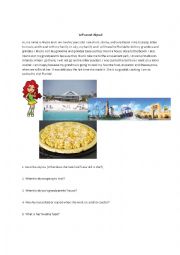 English Worksheet: Meet Elisa