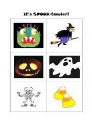 English Worksheet: Its SPOOK-tacular!