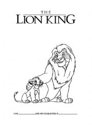 English Worksheet: performance of the lion king