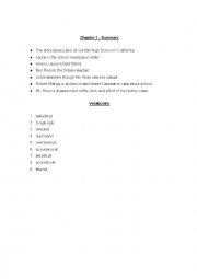 English Worksheet: The Wave