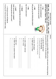 Modal verbs for requests