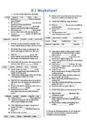 Consolidation Worksheet 8.1 (TEOG PRACTICE) [Part 2]