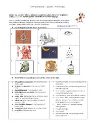 English Worksheet: Shakespeare- idioms- proverbs