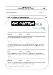 Reading test / One Direction forum