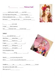 English Worksheet: Upside Down - Paloma Faith