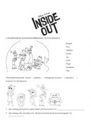 Inside out - movie (extra activities)