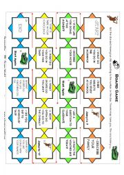 Present Tense Board Game