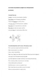 Possessive adjectives n personal pronouns