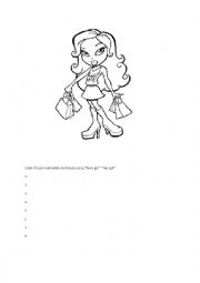 English Worksheet: have/ has got