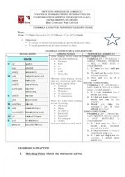 English Worksheet: worksheet/handout