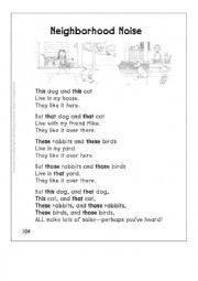 English Worksheet: this_these, that_those