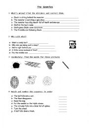 English Worksheet: The Goonies part 5