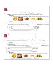 English Worksheet: PASSIVE VOICE  + COUNTABLE NOUNS  QUIZ