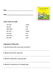 Ask Mr. Bear ESL worksheet