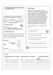 English Worksheet: present perfect song 