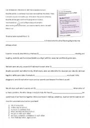 English Worksheet: Use of English and Process of Writing