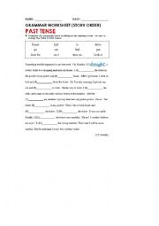 English Worksheet: Past Simple