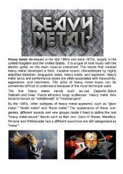 Heavy Metal - English with Music