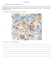 English Worksheet: pairwork 1 itinerary in Dublin