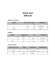 English Worksheet: review all tenses
