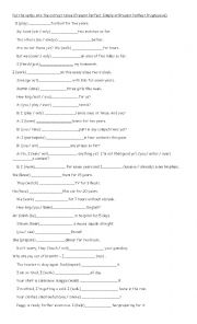 English Worksheet: Present Simple vs Present Continuous